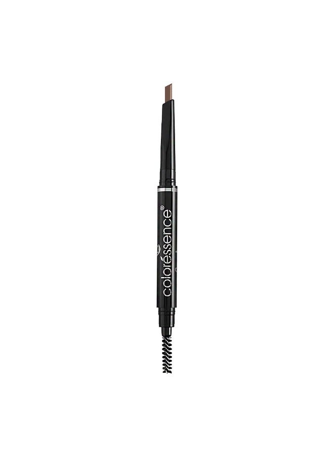 Coloressence 2-IN-1 Expert Eyebrow Pencil, Brown, 0.25gm | Brow Definer with Spoolie | Lasts Upto 12hrs | Long Lasting & Matte Finish - Image 2